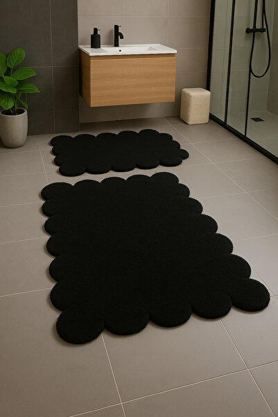 SOFT DECOR modern dekoratif kaymaz taban Papatya şekilli dekoratif banyo pasp...