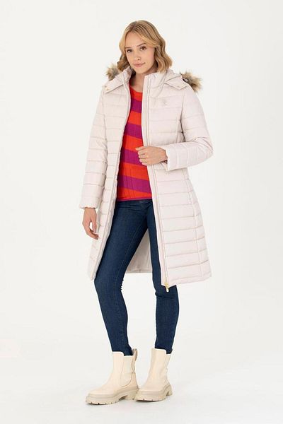 U.S. Polo Assn. U.S. Polo 1677655   Glass 049 Stone - Long Synthetic Coat
