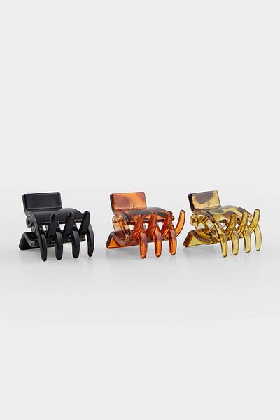 DeFacto Γυναικεία πόρπη 3 τεμαχίων Leopard Mini F0773axns