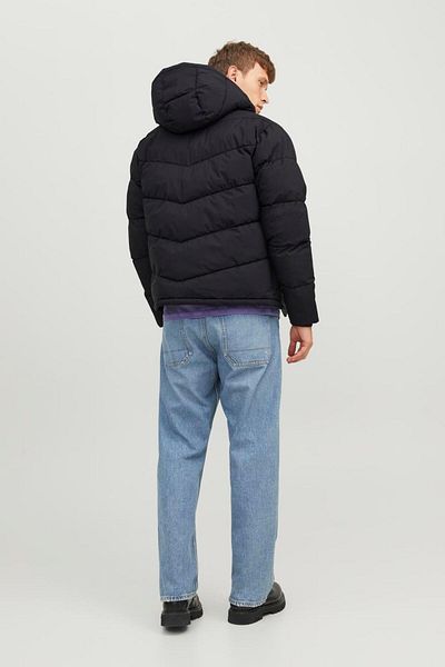 Jack & Jones Logo Printed Hooded Puffer Coat - Vesterbro