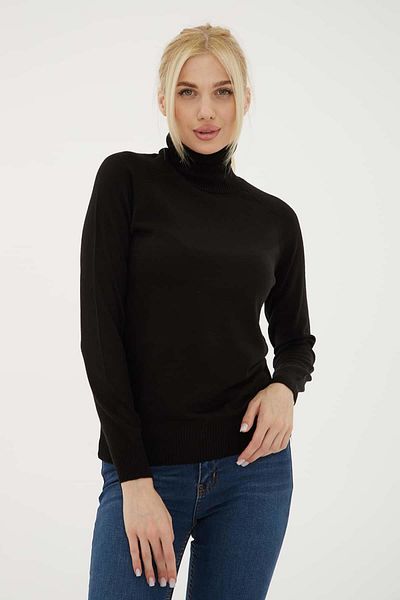 Fashion Friends Pulover cu gât negru