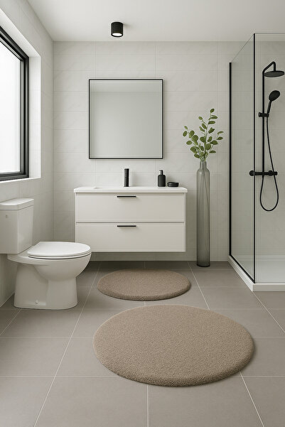 SOFT DECOR căptușeală de toaletă modernă cu bază anti-alunecare rotundă decor...