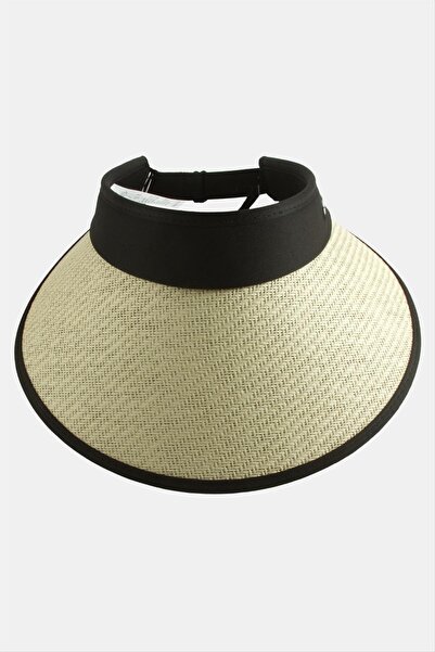Marsilyan Ψάθινο καπέλο παραλίας με γείσο ILKEL-BJT940