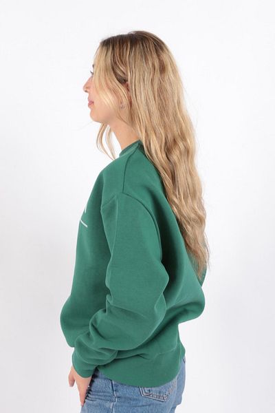 Fashion Friends Sweat cu imprimeu cu gât crew verde