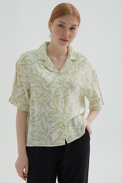 Fashion Friends Cămașă cu mânecă scurtă Ecru