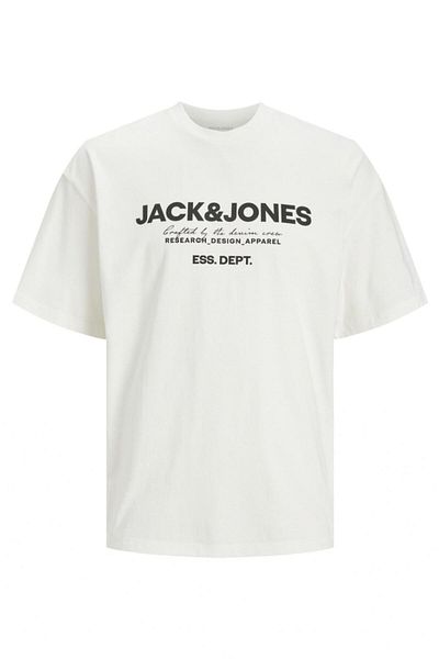 Jack & Jones Men's White Crew Neck Jack&Jones Gale T-Shirt