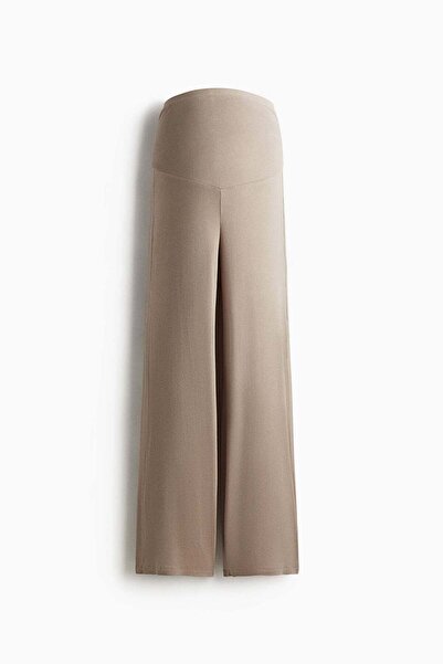 H&M MAMA Before & After ribbed jersey trousers