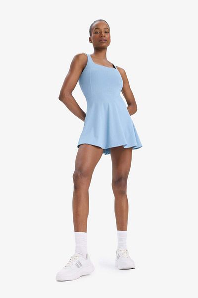 DeFacto Fit Standard Fit Thick Strap Tennis Dress with Short Tights Inside E3588Ax25Sm