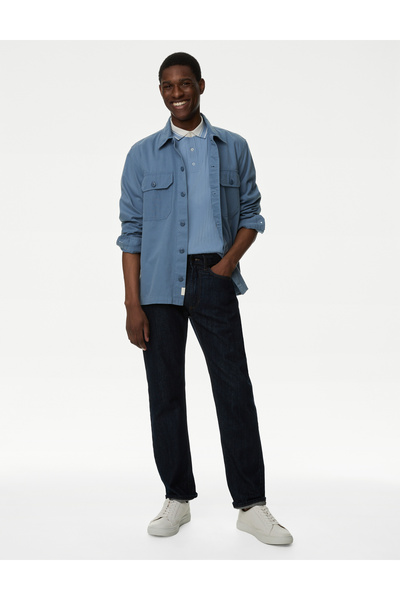 Marks & Spencer Kısa Kollu Örme Polo Yaka T-Shirt