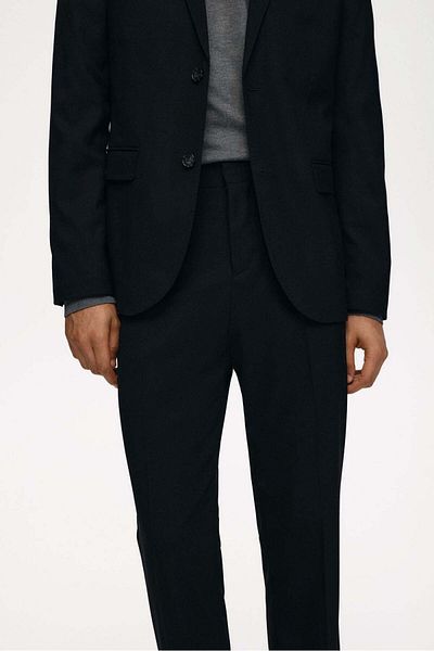 H&M Slim Fit Suit Trousers