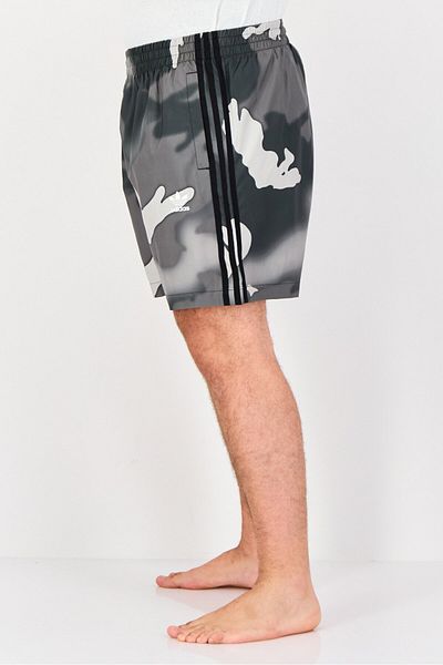 adidas شورت سباحة رجالي مموه، متعدد الألوان