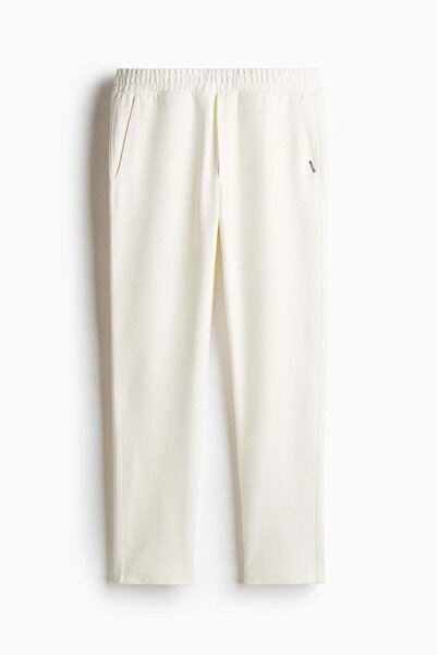 H&M بنطال رياضي بقصّة Slim Fit من قماش Twill