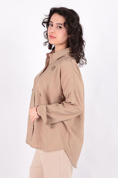 Hadise Yblggm071491 Knitted Flower Detailed Women's Shirt
