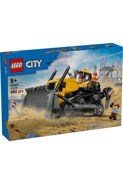 LEGO 60466 ليغو ®   بلدوزر المدينة الصفراء