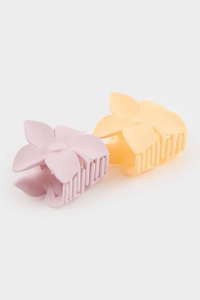 DeFacto Set de 2 catarame cu motive florale pentru femei E9537axns