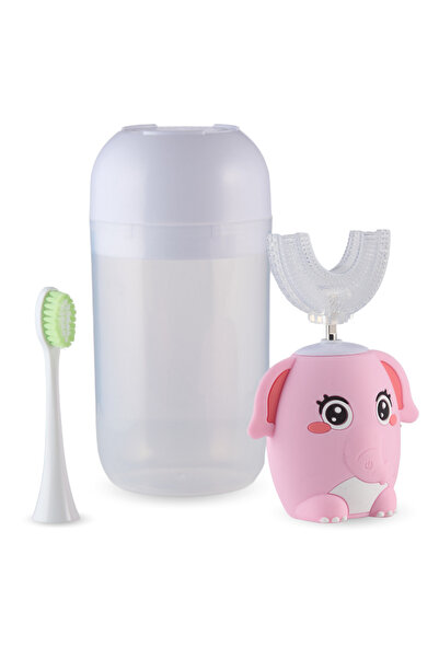 KleVero Electric Toothbrush for Kids - Pink
