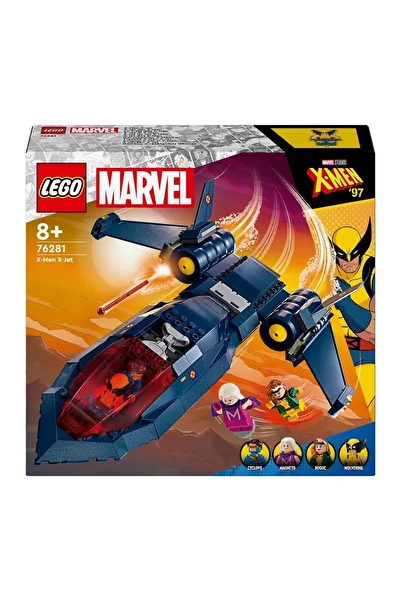 LEGO ® Marvel X-Men X-Jet 76281 Creativ Building Set for 8+ Year Old Kids (359 Pieces)