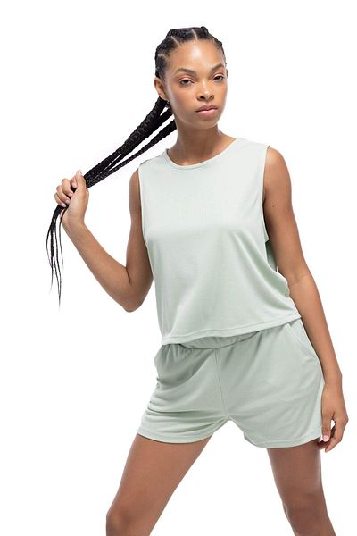 DeFacto DeFactoFit Standard Fit Crew λαιμόκοψη Modal Athlete Tank Top D4060AX24HS