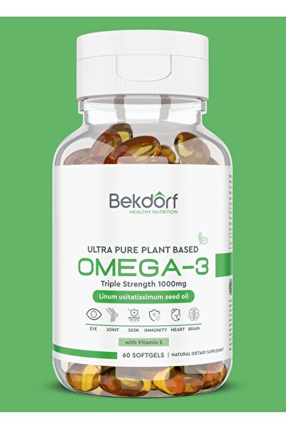 bekdorf أوميغا 3-6-9 النباتية مع فيتامين E