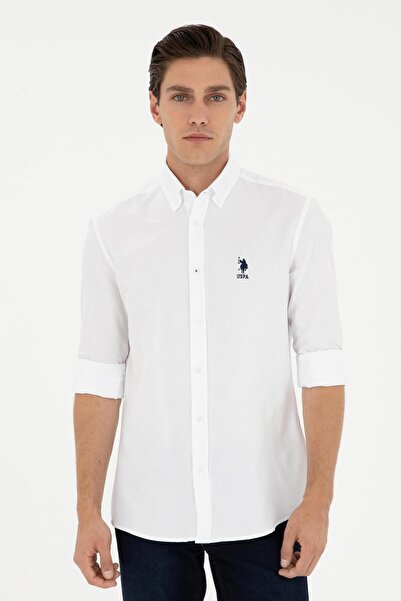 U.S. Polo Assn. U.S. Polo Assn. G081Gl004-1958930 Erkek Dokuma Gömlek