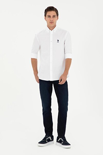 U.S. Polo Assn. U.S. Polo Assn. G081Gl004-1958930 Erkek Dokuma Gömlek
