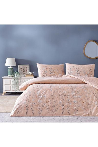 Taç Set de lenjerie de pat dublu Dusty Rose Fiona Ranforce