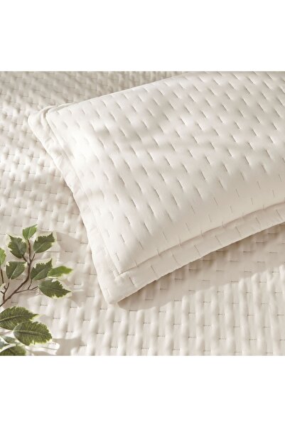 Linens Gardenia Beige Double Bedspread Set