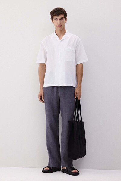 H&M Regular Fit Linen trousers