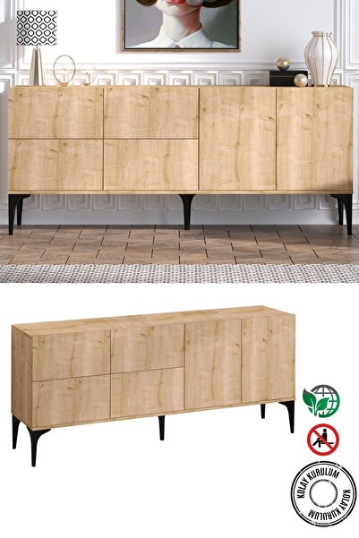 DECORMET Laika Konsol Safir Meşe- Dec-20066