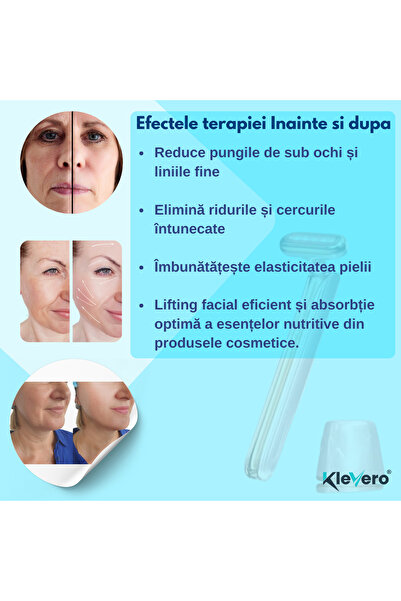 KleVero Rotating Facial Care Device with Red Light 4 in 1