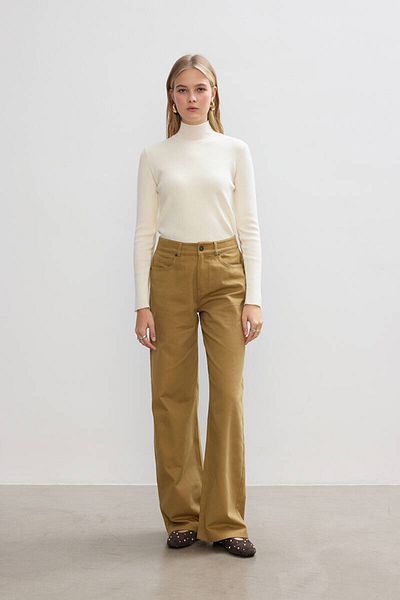 BE BLUE PANTALONI GABARDINE DE NISIP