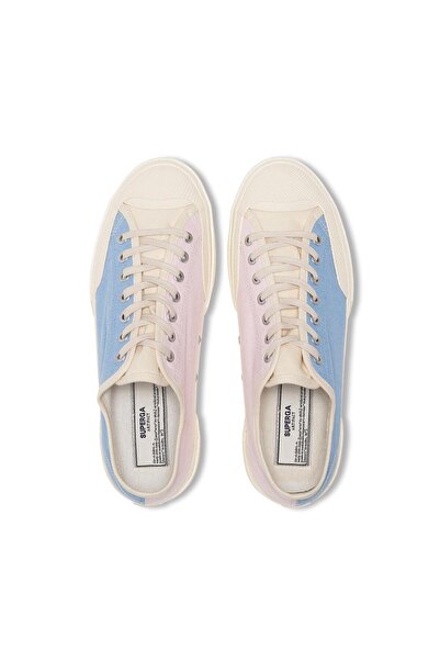 Superga 2432 Works Low Cut Multi-Color Denim Yarn Dyed Unisex Mavi-Pembe Sneaker