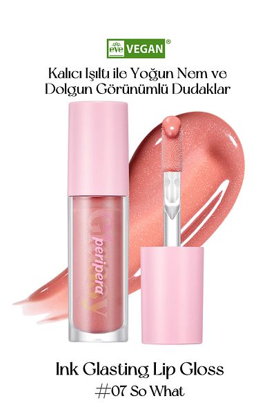 PERIPERA Perpera Ink Glasting Lip Gloss 007 So What 4,5 ml - Lip gloss