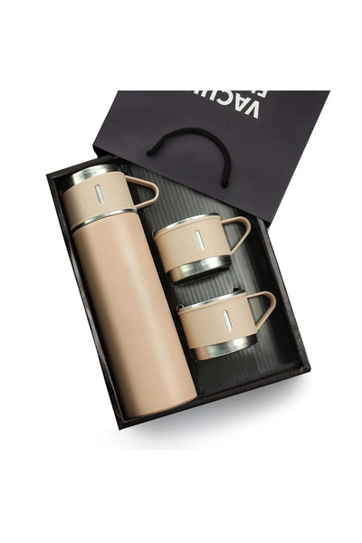 İkon store ترمس بيج مع 3 أكواب