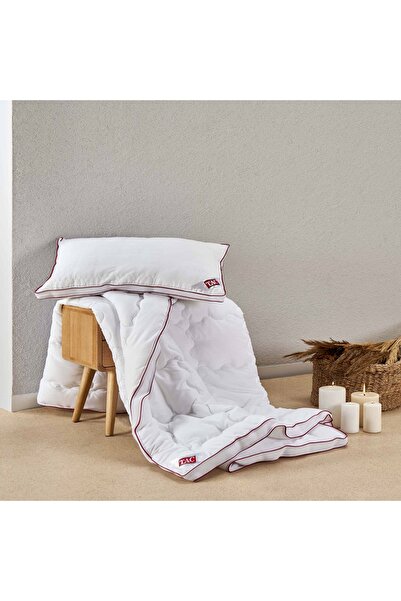 Taç Balance Mikrojel Tek Kişilik Yorgan Beyaz