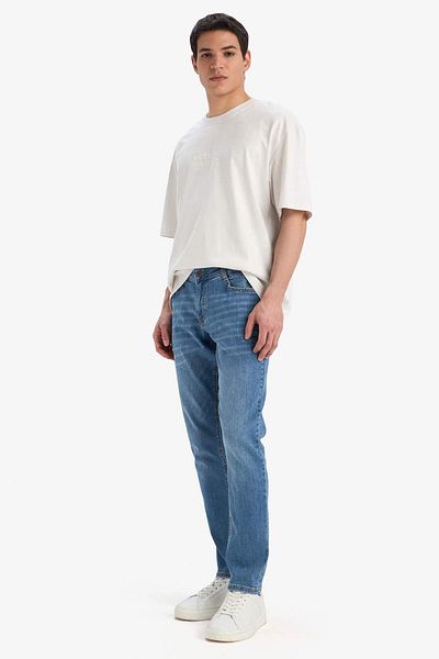 DeFacto Carlo Skinny Fit Extra Narrow Fit Normal Waist Extra Narrow Leg Jean Pants E2743Ax25Sp