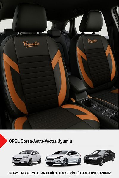 GM-DESIGN Formentor Arm Feather Auto Seat Cover (Opel Corsa-Astra-Vectra Compatible)
