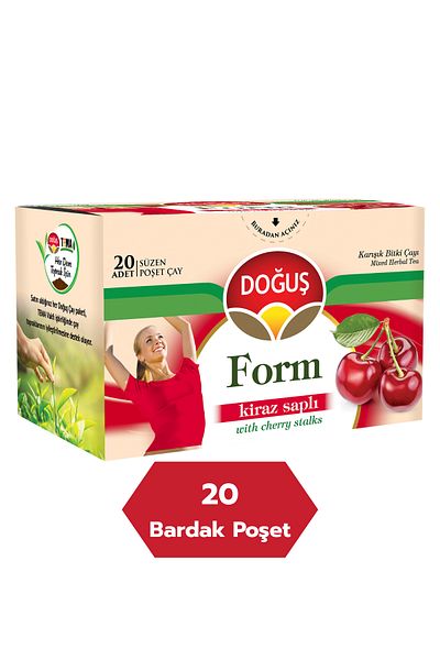 Doğuş Form Cherry Stem Herbal Tea 20's