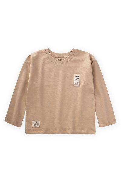 Cigit Tricou sezonier cu model pepene galben - 2-10 ani, cu detaliu etichetă