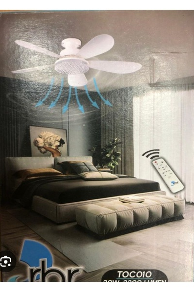 RBR Kumandalı vantilatörlü led ampul