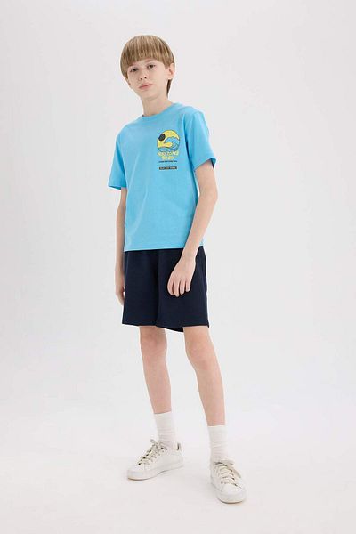 DeFacto Boy's Flexible Waisted Shorts E6892A825Sm