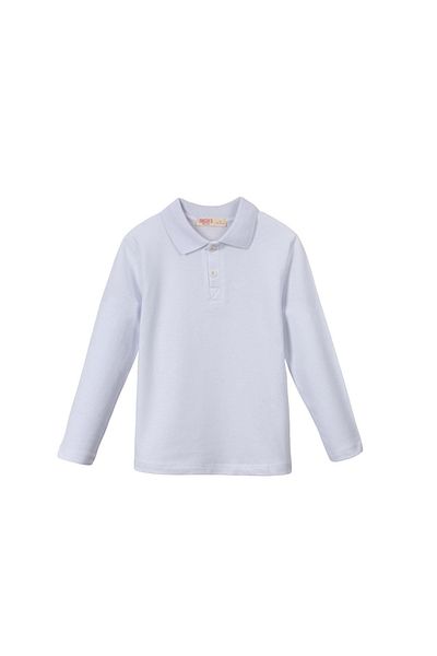 NECİXS BEBEE Long Sleeve Lacoste Tshirt White