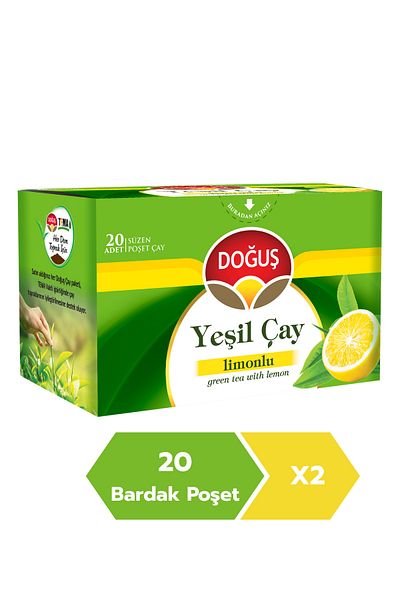 Doğuş Lemon Green Tea 20Pcs