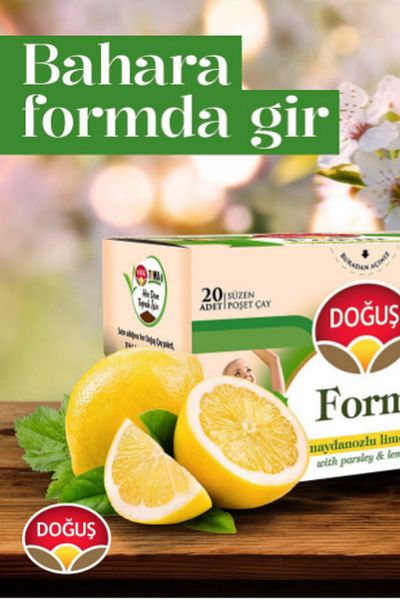 Doğuş Form Maydonozlu Lemon Herbal Tea 20Pcs