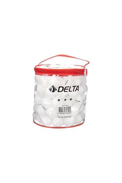 Delta BEYAZ 100'LÜ MASA TENİSİ TOPU Takım ve Bireysel Sporlar Unisex