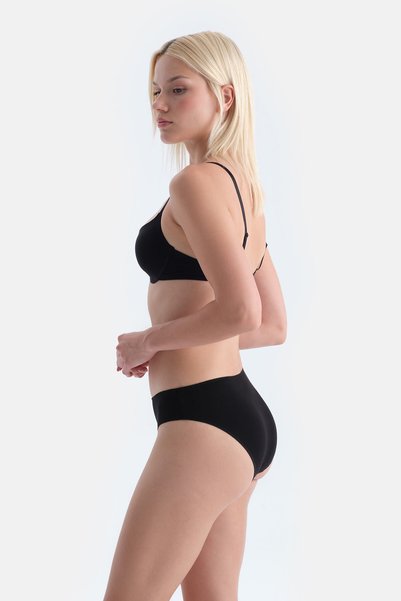 Dagi Sutien cu sârmă Ione negru fără sprijin