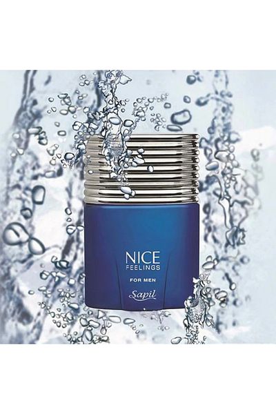 sapil Nice Feelings EDT for Men 75 ml – Long-Lasting Fresh Masculine Fragrance