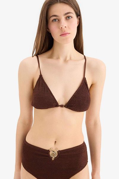 DeFacto Κανονικό μήκος Twist Bikini Top In Love E0205ax25sm