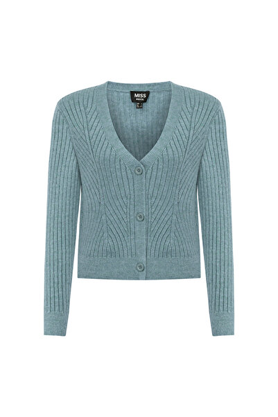 MISS IPEKYOL Cardigan cu nervuri