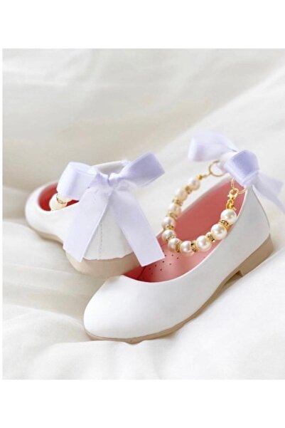 STELLA BUTİK Dívčí perlové boty Balerina